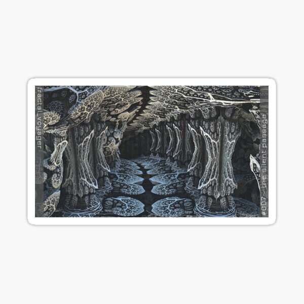 #007 - the silent passage Sticker