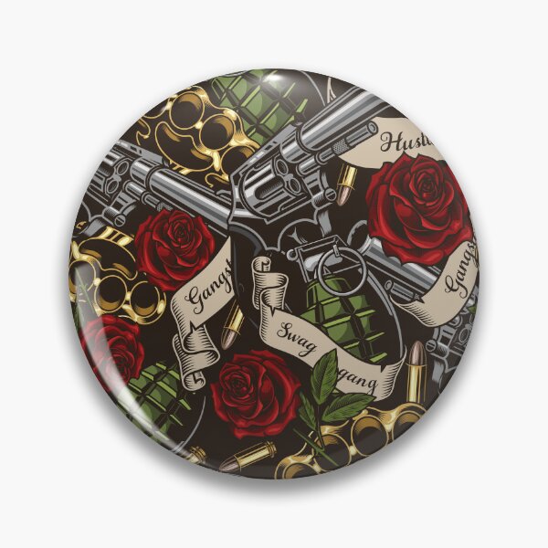 Item preview, Pistols, Roses, Brass Knuckles designed and sold by H-W-Design.