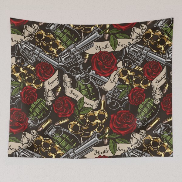 Item preview, Pistols, Roses, Brass Knuckles designed and sold by H-W-Design.