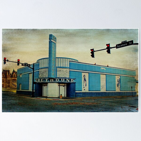 Item preview, Old Greyhound Bus Station designed and sold by Sandy Keeton.
