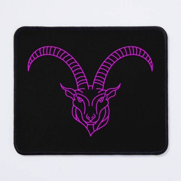 Item preview, Purple capricorn goat designed and sold by Wavytarot.