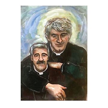 Imagen de la obra Entretenido Padre Stone (Padre Ted) de Purple Pop Art Studios