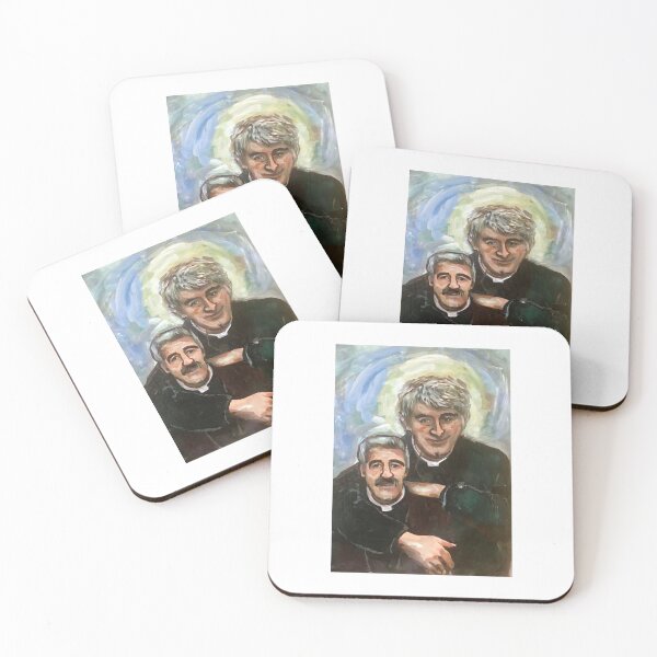Item preview, Entertaining Father Stone (Father Ted) designed and sold by Purple Pop Art Studios.