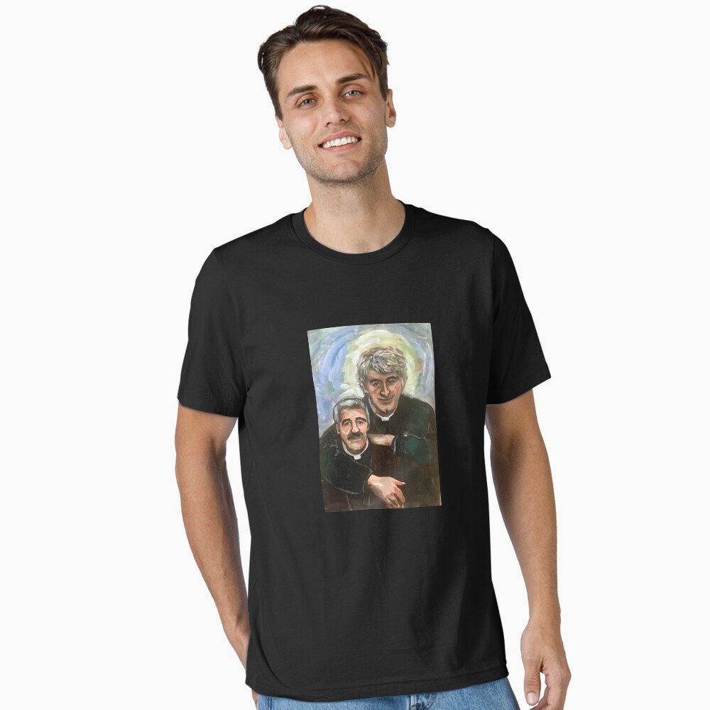 Vista previa del artículo con la obra «Camiseta esencial», diseñado y vendido por PurpleStudios.