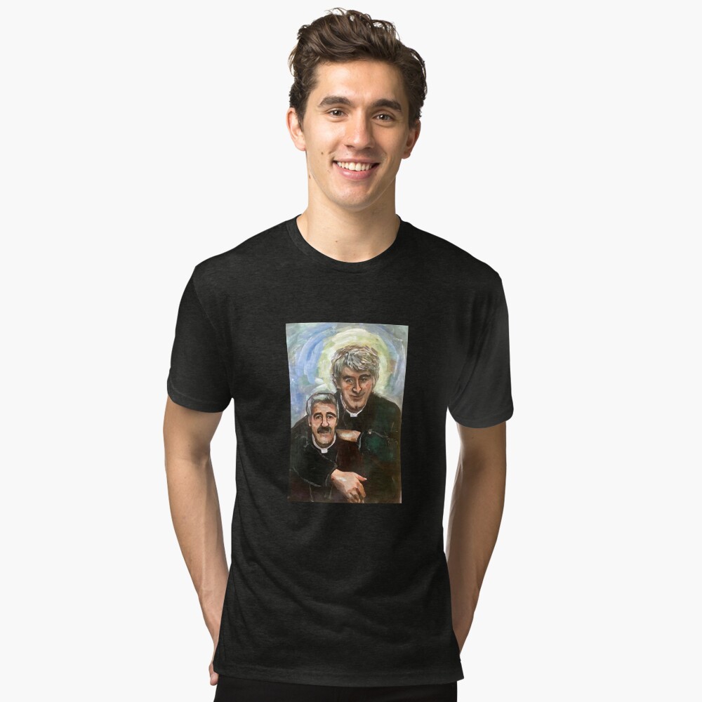 Vista previa del artículo con la obra «Camiseta de tejido mixto», diseñado y vendido por PurpleStudios.