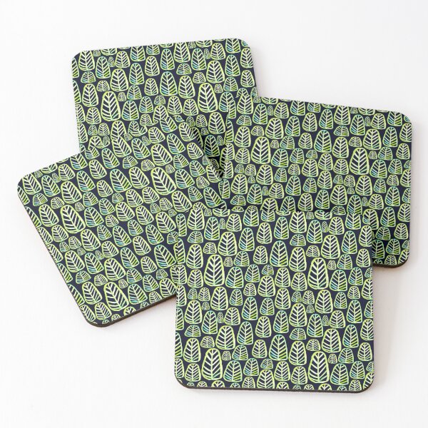 Item preview, Leafy pattern designed and sold by hopeedoodle.