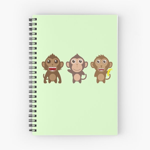 Item preview, 3 monkeys designed and sold by Maoklee.