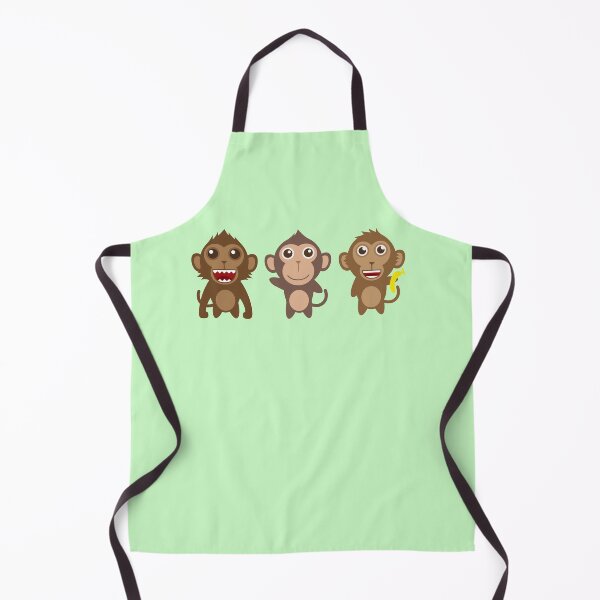 Item preview, 3 monkeys designed and sold by Maoklee.
