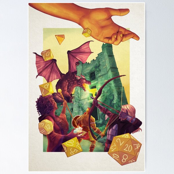Item preview, Dungeons and Dragons designed and sold by katesteele.
