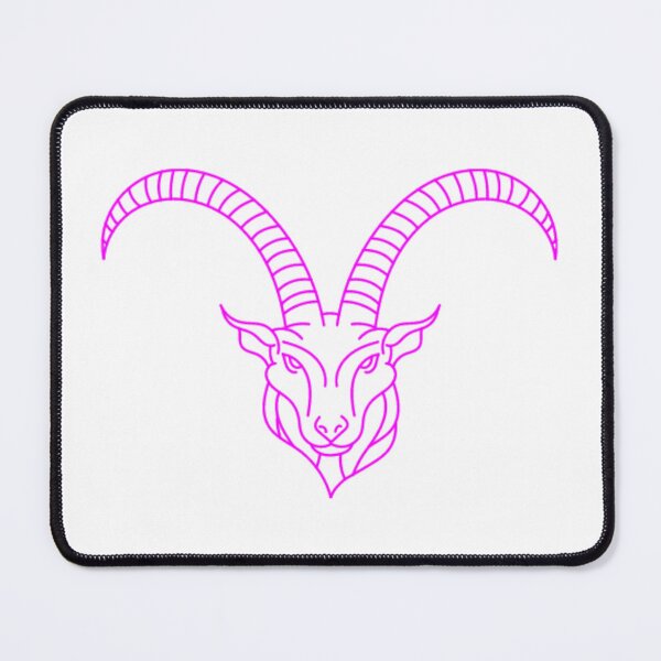 Item preview, Purple capricorn goat designed and sold by Wavytarot.