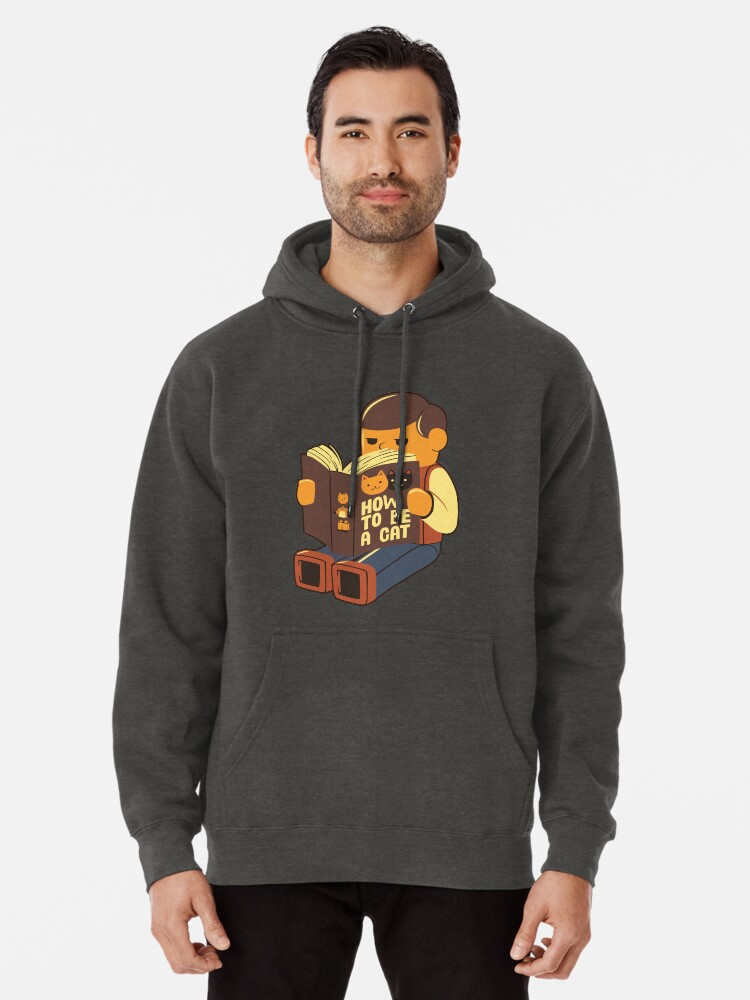 Cat pullover hoodie hotsell