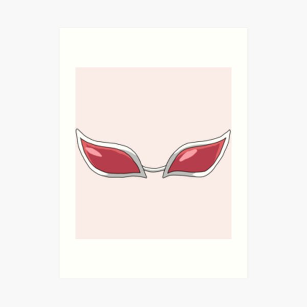 Doflamingo sunglasses - One piece Art Board Print by Mariemik31
