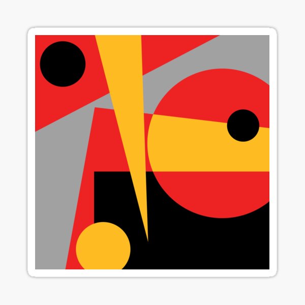 Abstract XLIII-2 Sticker