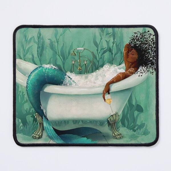 Item preview, Get Naked Unless You Are Visiting Don't Make it Weird Mermaid Poster, Bathroom Wall Art, Mermaid Bathroom Decor, Mermaid Poster, Mermaid Gifts  designed and sold by Steve Kane.