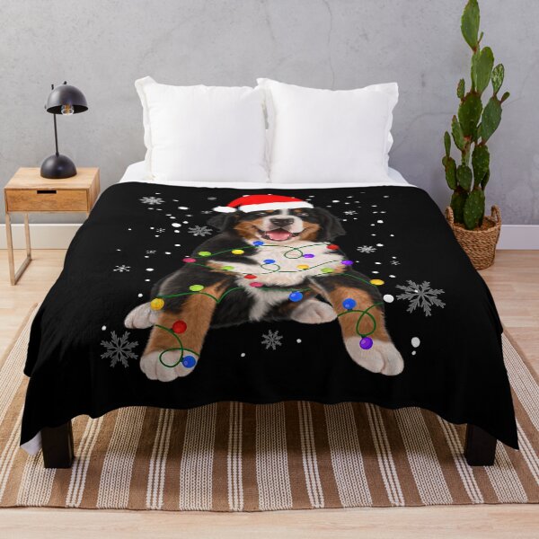 Item preview, Bernese Mountain Dog Lights Christmas Matching Family designed and sold by HardiKel.