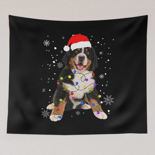 Item preview, Bernese Mountain Dog Lights Christmas Matching Family designed and sold by HardiKel.