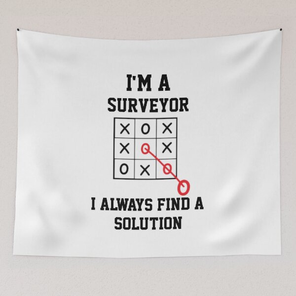 Item preview, Im A  Surveyor I Always Find A Solution designed and sold by Yay Design.