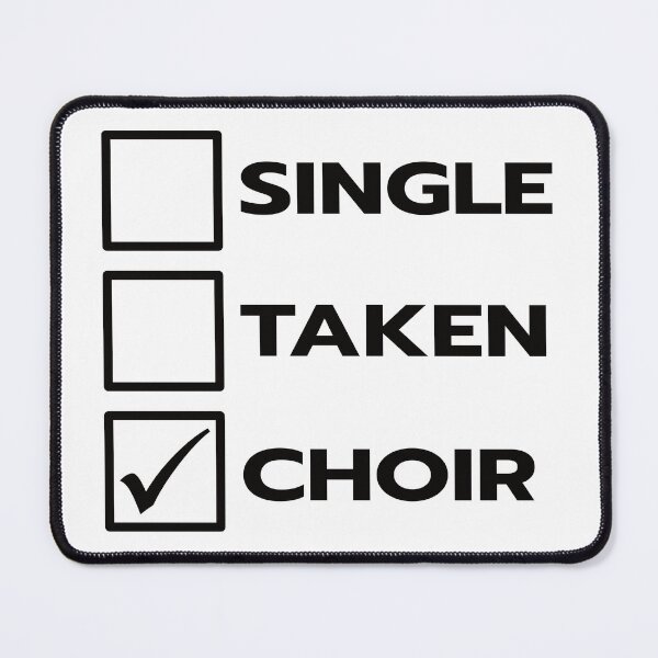 Item preview, Single Taken Choir designed and sold by teesaurus.