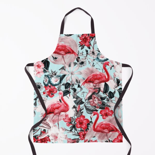 Item preview, Floral and Flamingo IX pattern designed and sold by Burcu Korkmazyurek.
