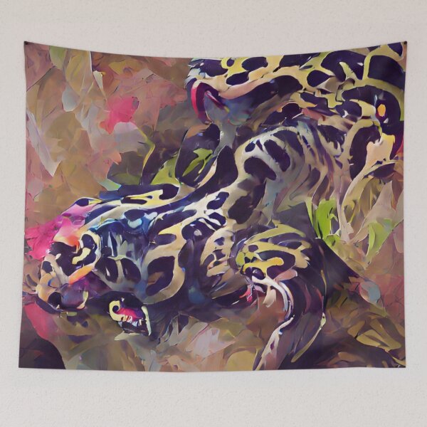Item preview, Clouded Leopard designed and sold by MxedFeelings.