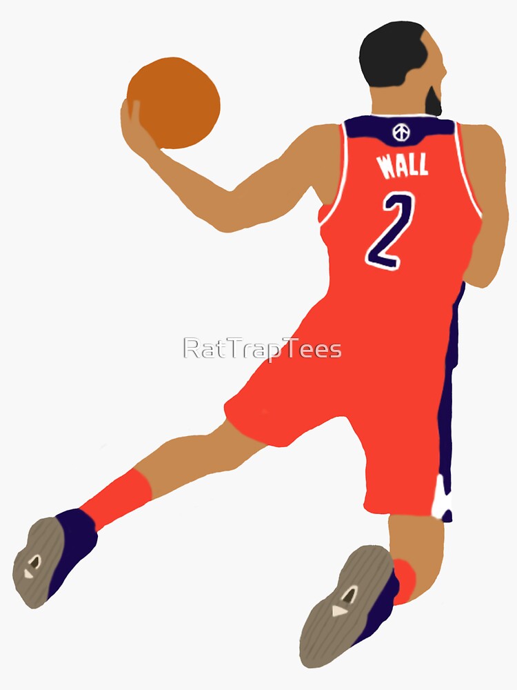 John Wall Dunk Art Print for Sale by RatTrapTees