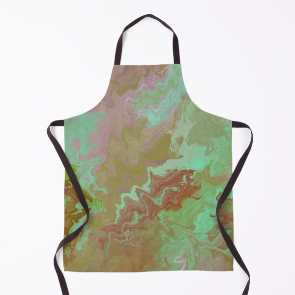 Item preview, Sepia Inspired Digital Acrylic Pour Effect Pattern designed and sold by WoollyOrbit2000.