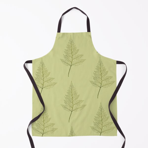 Item preview, Green ferns pattern. Botanical illustration. designed and sold by helga-wigandt.