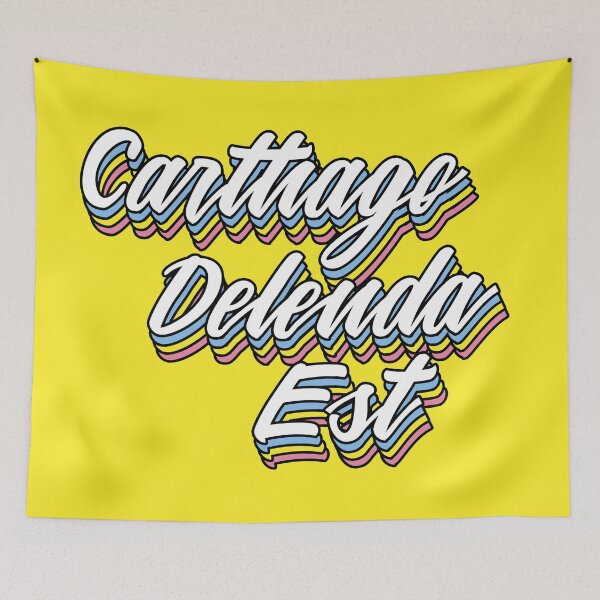 Item preview, Carthago Delenda Est - Pop Latin designed and sold by flaroh.