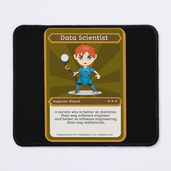 Item preview, Data Scientist as a Card Character designed and sold by deffro.