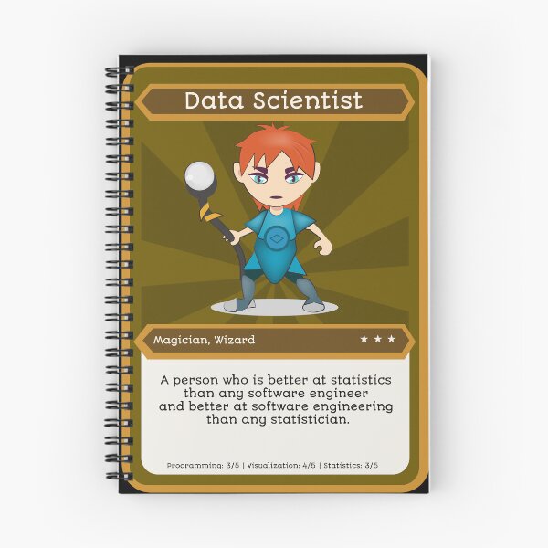 Item preview, Data Scientist as a Card Character designed and sold by deffro.