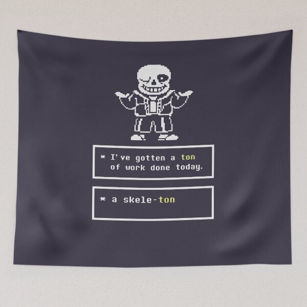 Item preview, Undertale Sans Puns negro designed and sold by Isabeliu12.