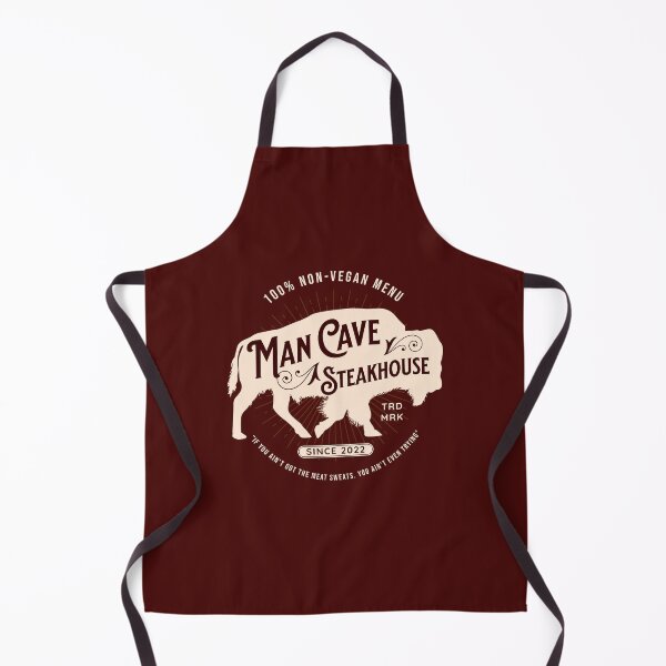 Item preview, Man Cave Steakhouse designed and sold by ManCardDesigns.