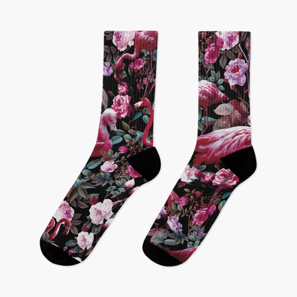 Item preview, Floral and Flamingo VIII pattern designed and sold by Burcu Korkmazyurek.