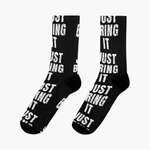 Item preview, JUST BRING IT distressed  designed and sold by KingsManKind.