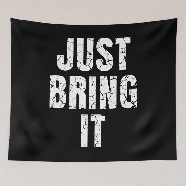 Item preview, JUST BRING IT distressed  designed and sold by KingsManKind.