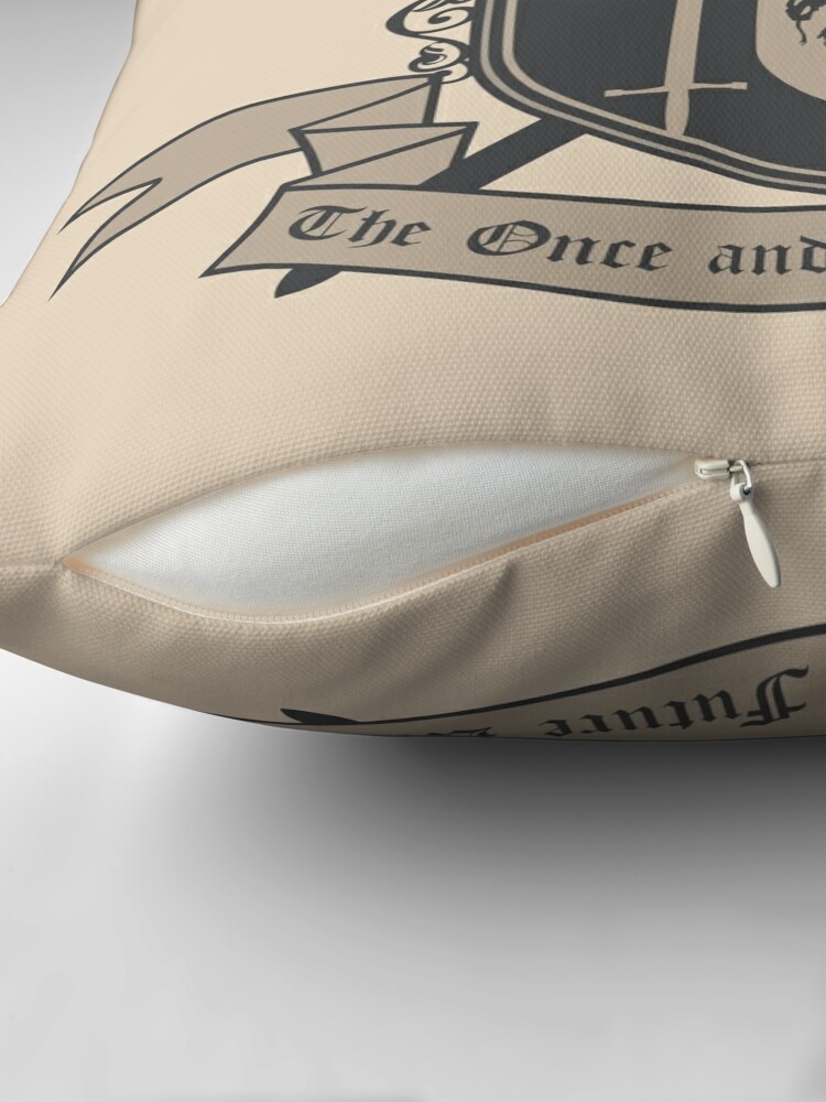 Alternate view of The Once and Future King Throw Pillow