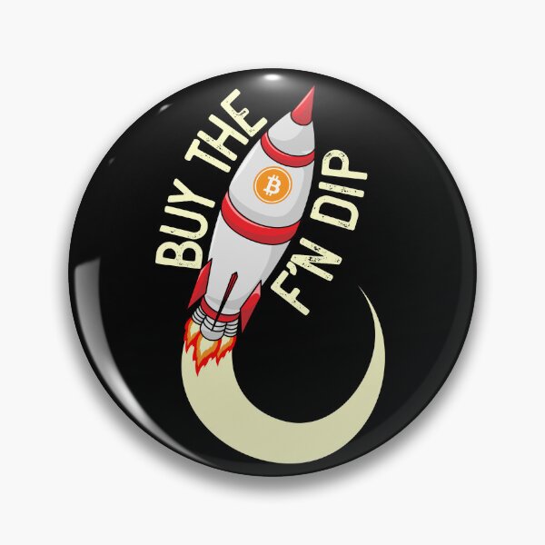 Artikelvorschau, Buy The F'n Dip Bitcoin Rocket Crypto HODL BTC Bitcoin Gear entworfen und verkauft von DynamicDesign.