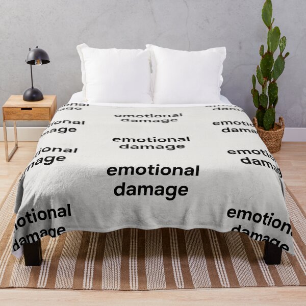 Item preview, Emotional damage. Simple black lettering. designed and sold by helga-wigandt.
