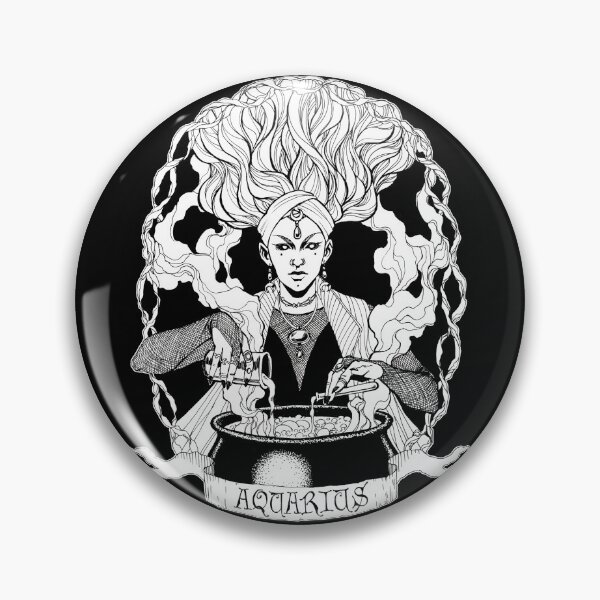 Item preview, Witchy Zodiac - Aquarius designed and sold by Alysa Avery.