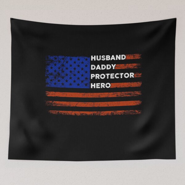 Item preview, Father's Day Gift for Dad, Husband Daddy Protector Hero designed and sold by ElizabethWyland.