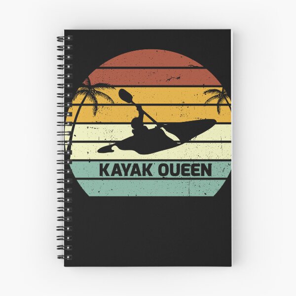 Item preview, Copy of Kayak queen retro sunset cutaway summer design  designed and sold by TipTopTapo.