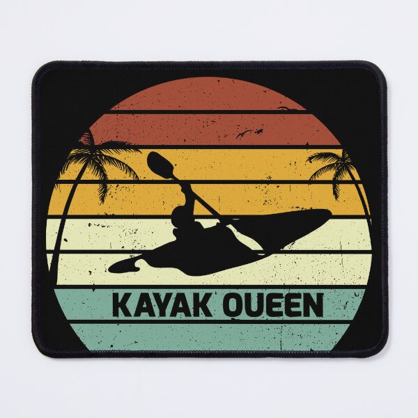 Item preview, Copy of Kayak queen retro sunset cutaway summer design  designed and sold by TipTopTapo.