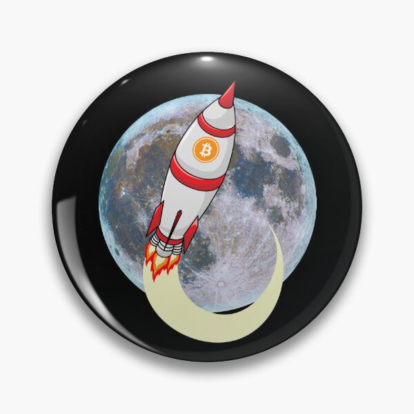 Item preview, Bitcoin Rocket Moon Bitcoin To The Moon Crypto BTC Bitcoin Gear designed and sold by DynamicDesign.
