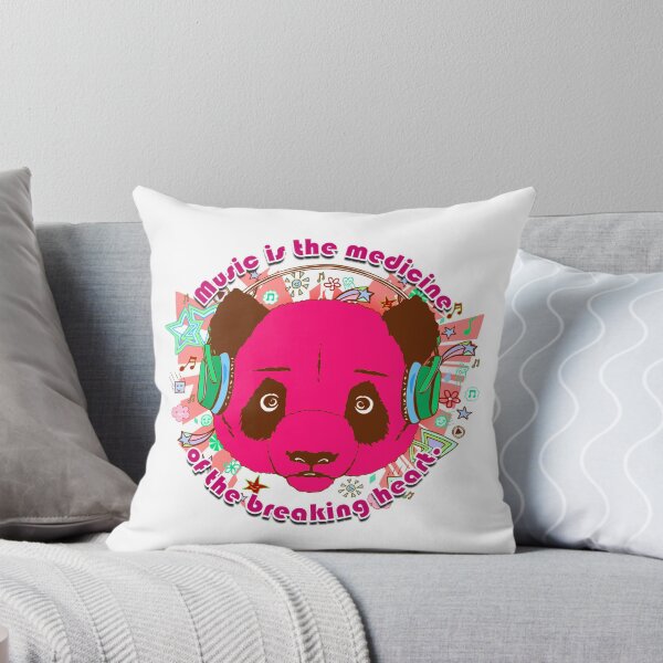 Item preview, Pink Panda Music is the medicine of the breaking heart. designed and sold by Vaccine159.