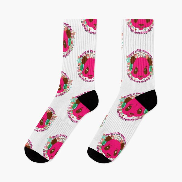 Item preview, Pink Panda Music is the medicine of the breaking heart. designed and sold by Vaccine159.