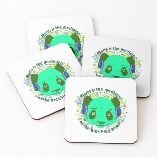 Item preview, Green Panda Music is the medicine of the breaking heart. designed and sold by Vaccine159.