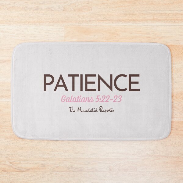 Item preview, Fruit of The Spirit Patience- Crème and Brown designed and sold by TheReporter1.