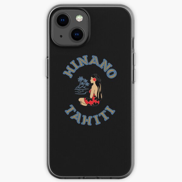 Hinano Tahiti Beer 68, conception T-shirt classique Coque souple iPhone