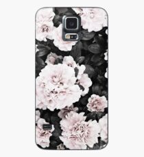 Blumendruck, skandinavisch, Rosen, Modedruck, skandinavische Kunst, moderne Kunst, Wandkunst, Print, minimalistisch, modern Hülle & Klebefolie für Samsung Galaxy