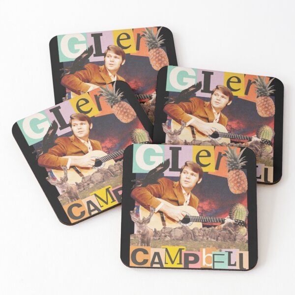 Item preview, Glen Campbell Rhinestone Cowboy Retro Gift Fan designed and sold by NikoBrekke.